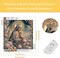 Religious Virgin Mary Easter Day Diamond Painting Kits for Adults Partial Drill Diamond Art - 12x12 Inches Special Shaped Diamond Art Craft for Holidays, Home Decor and Gifts (Colored)